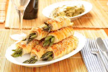 Asparagi in crosta