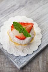 Strawberry cupcake