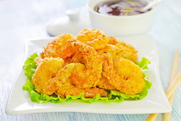fried shrimps