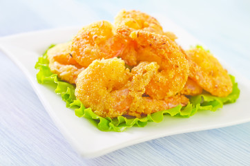 fried shrimps
