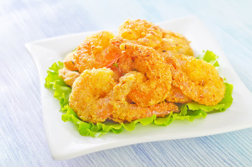 fried shrimps