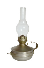 Old oil lamp.