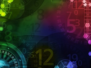 colorful elegant casino background