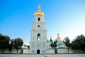 Fototapeta na wymiar Saint Sophia Cathedral w Kijowie, Ukraina