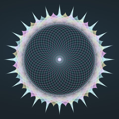 Psychedelic Sacred Flower of Life #2