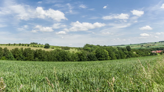 Gera Clouds Pan Timelapse
