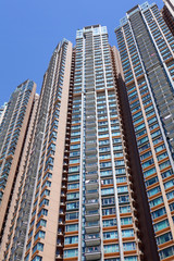 Fototapeta na wymiar Hong Kong home building