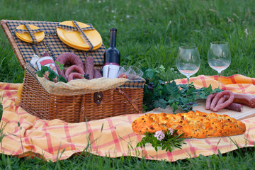 Picknick im Grünen