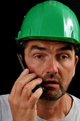 Coup de fil sur le chantier