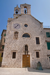 Fototapeta na wymiar Kościół św Barbary w Sibenik