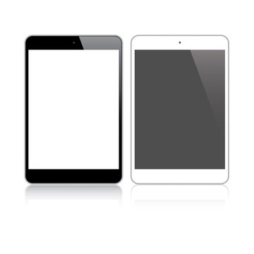 Highly detailed responsive small tablet vector