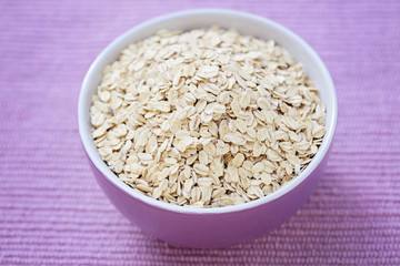 bowl of oats
