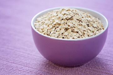 bowl of oats