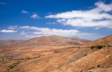 Central Fuerteventura, valley of Betancuria