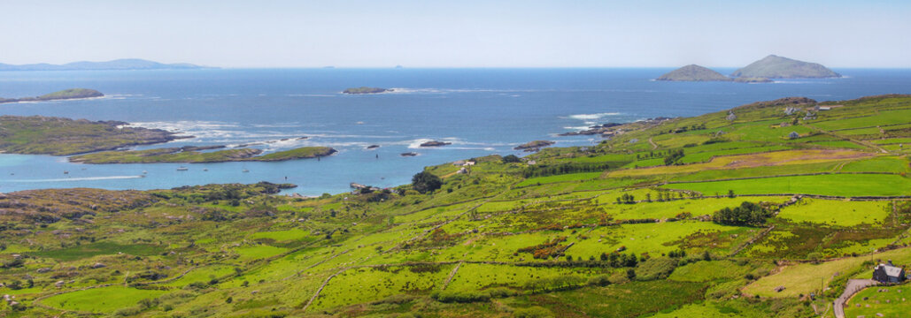 Ring of Kerry panoramic view