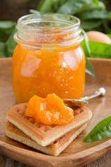Apricot jam.