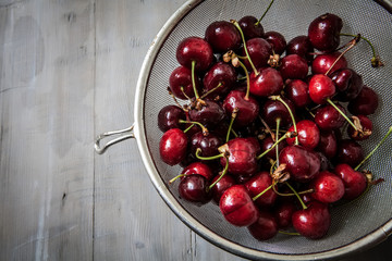 fresh cherries