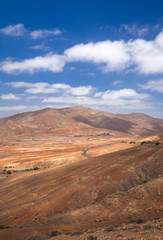 Fototapeta na wymiar Central Fuerteventura, dolina Betancuria