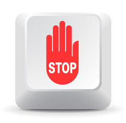 Stop Hand on Keyboard Key