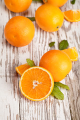 Fresh oranges