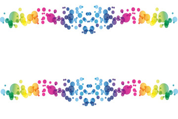 sfondo cerchi colorati