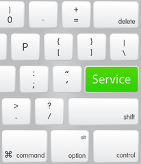Service on Keyboard