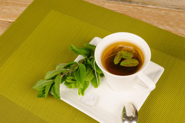 Mint tea