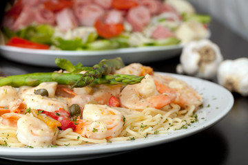Shrimp Scampi Dish