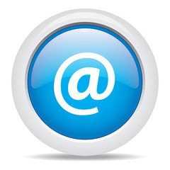 @ mail isolated on white background