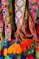Peruvian Tasselled Fabric