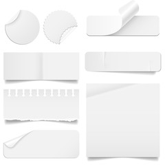 Torn and Folded Paper Set © Giraphics