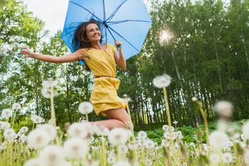 girl in a meadow