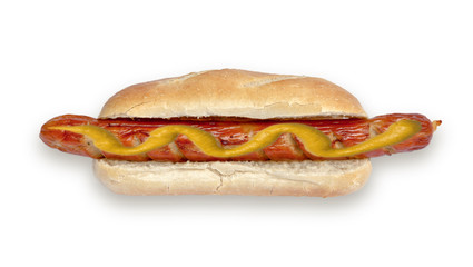 Bratwurst mit Senf