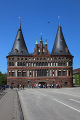 Obraz premium Lübeck Holstentor