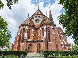Fototapeta na wymiar Buda Reformed Church, Budapest