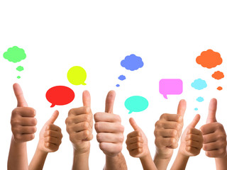 idea thumps up