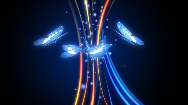 Magic butterflies