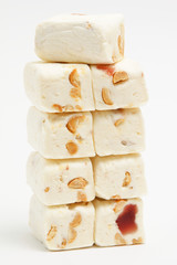 Soft Nougat on a Pile