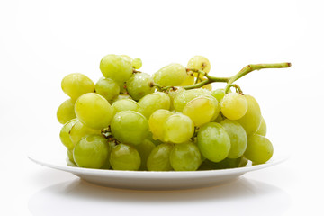 Grapes on a Plate