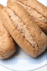 Brown bread buns