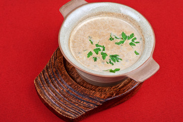 Mushroom cream  soup