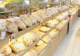 Bread in store