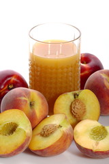 Succo di frutta alla pesca gialla