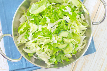 salad from cabbage