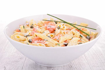 pasta with salmon