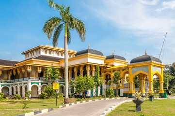 Paleis van de sultan in Medani