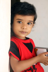 Indian Little Boy with Expression