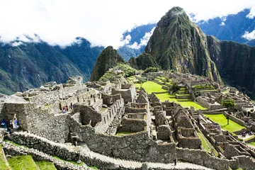 Poster Machu Picchu, the ancient Inca city in the Andes, Peru © Curioso.Photography