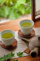 Fototapeta na wymiar 日本茶