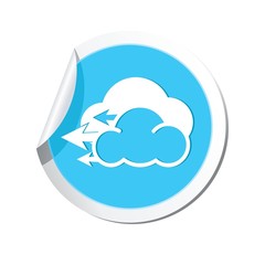 Weather forecast, wind icon